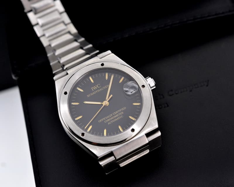 IWC Ingenieur Black Dial SS / SS