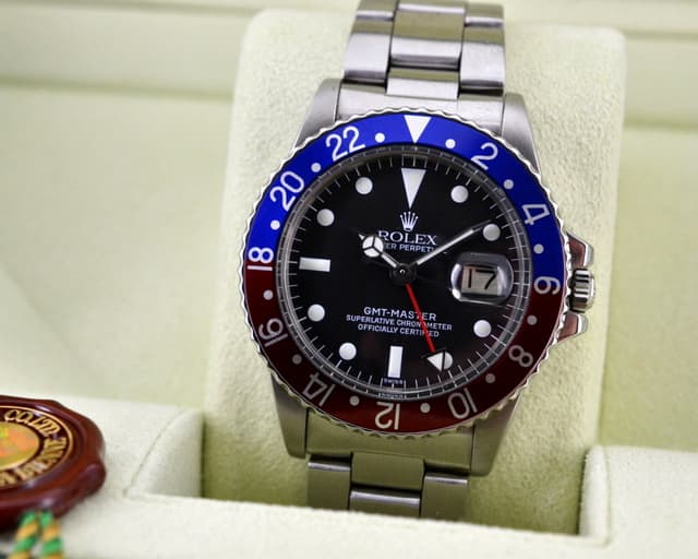Rolex GMT Master Blue / Red "Pepsi Bezel" Circa 1977
