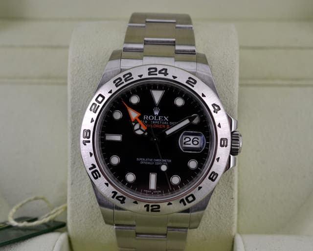 Rolex Explorer II Black Dial 
