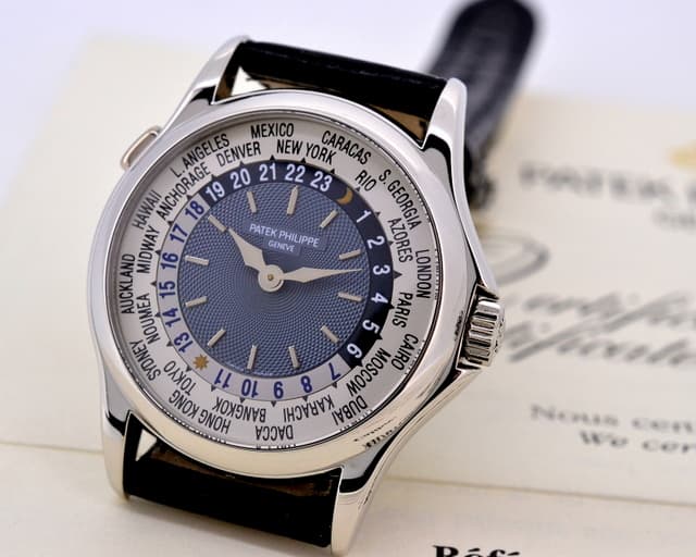 Patek Philippe World Time Platinum 