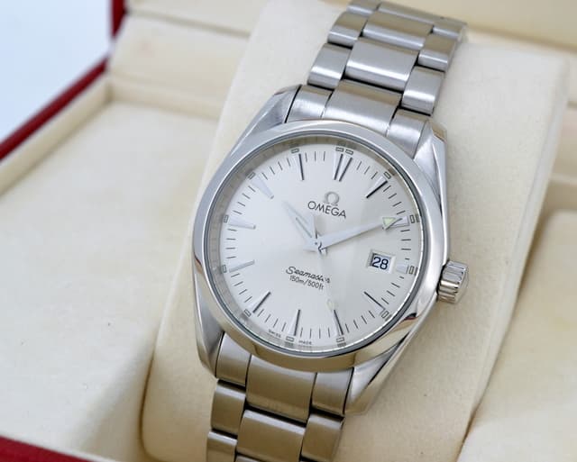 Omega Seamaster Aqua Terra Silver Dial Quartz