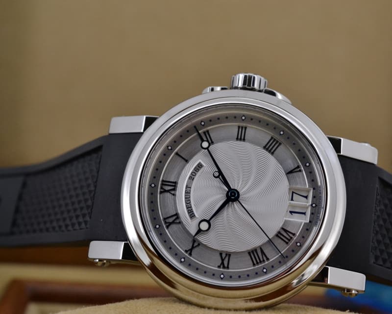 Breguet Marine Big Date SS /
Rubber