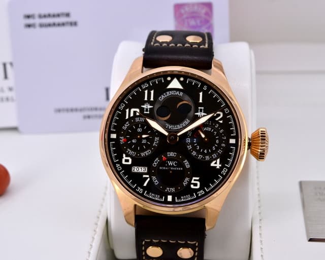 IWC Big Pilot Perpetual Calendar Antoine De Saint Exupery 18K Rose Gold
