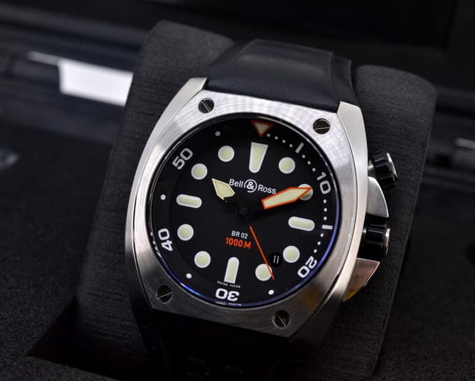 Bell & Ross BR 02 SS Pro Dial