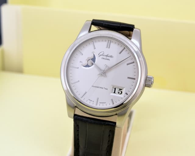 Glashutte Original Senator Panorama Date Moon Phase SS