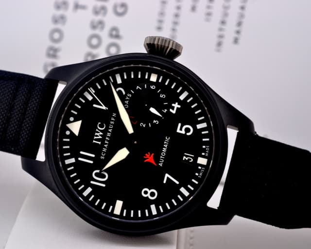 IWC Big Pilot TOP GUN 7 Day Ceramic 
