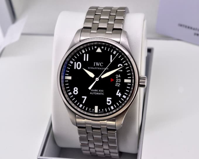 IWC Mark XVII Black Dial SS / SS UNWORN  