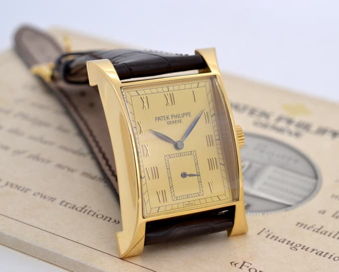 Patek Philippe Pagoda 18K Yellow Gold / Gold Dial