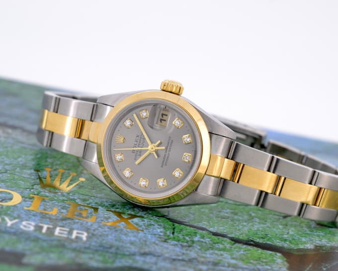 Rolex Lady Datejust Grey Dial 18K Yellow Gold / SS 