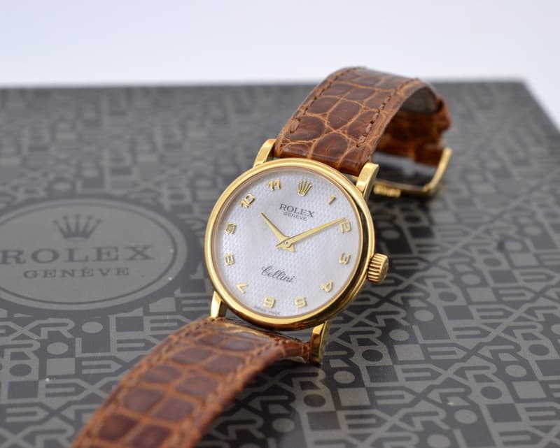 Rolex Lady Cellini 18K Yellow Gold / MOP Dial UNWORN
