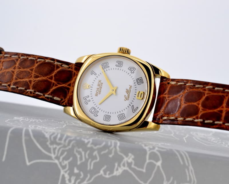 Rolex Lady Cellini 18K Yellow Gold / Roman Numerals UNWORN