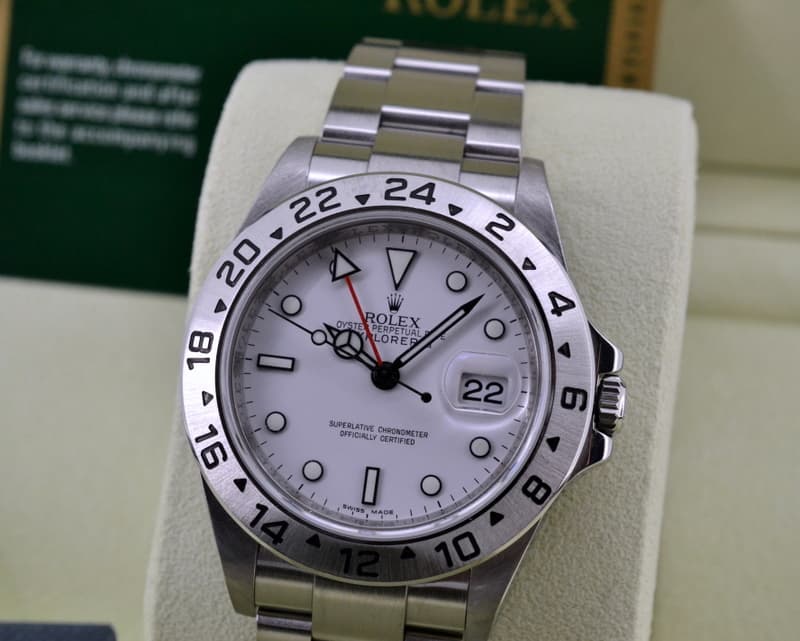 Rolex Explorer II White Dial 