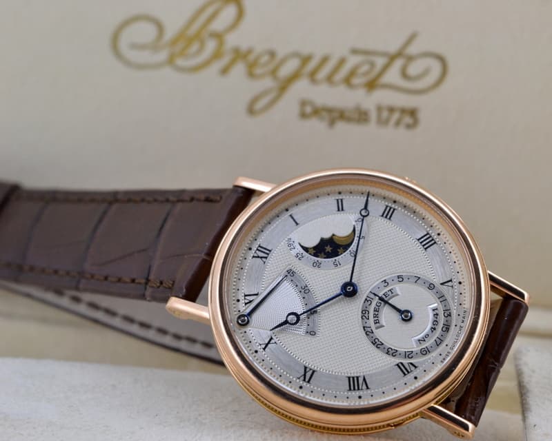 Breguet Classique Power Reserve Moon 18K Rose Gold 