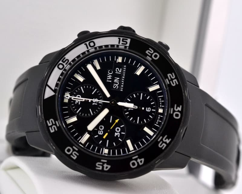 IWC Aquatimer Galapagos
Chronograph SS / Rubber 