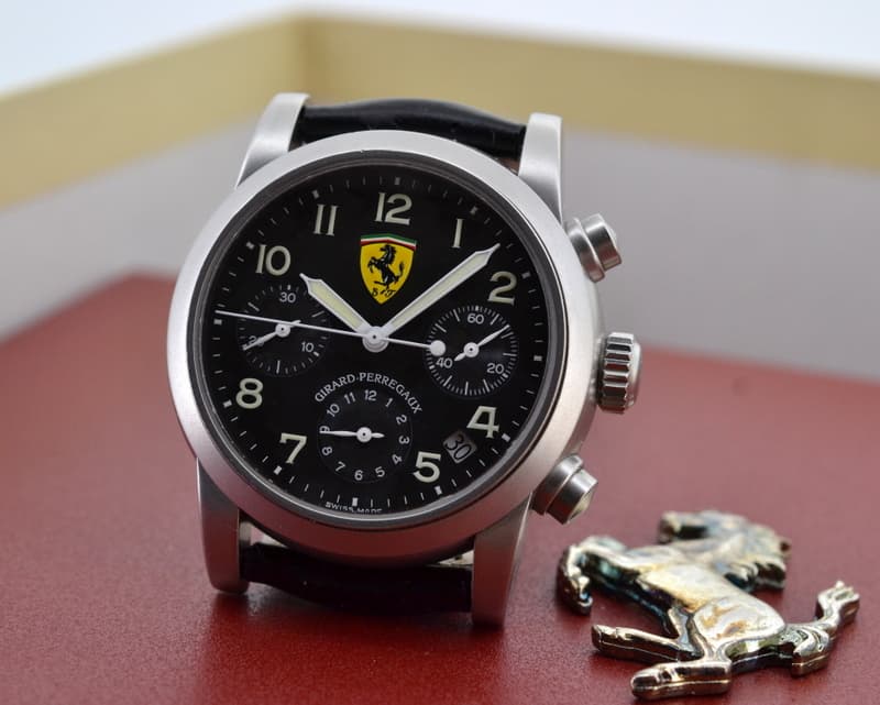 Girard Perregaux Ferrari Chronograph Carbon Fiber 