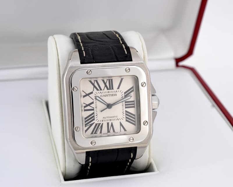 Cartier Santos 100 SS XL Automatic 