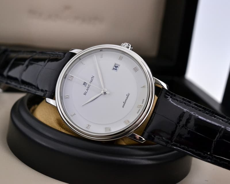 Blancpain Ultra Slim White Dial Automaitc SS