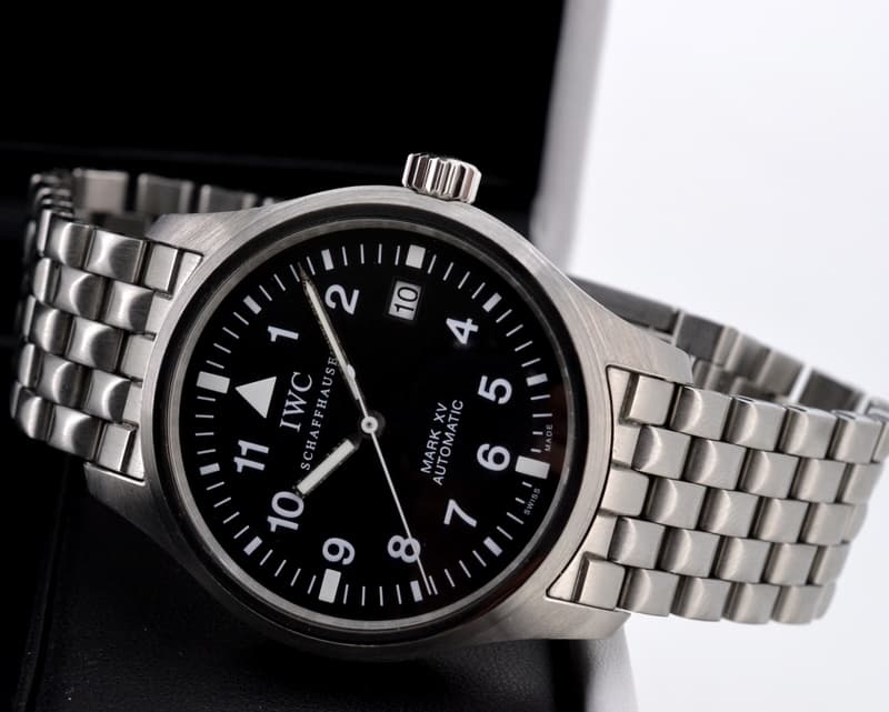 IWC Mark XV Black Dial SS / SS
