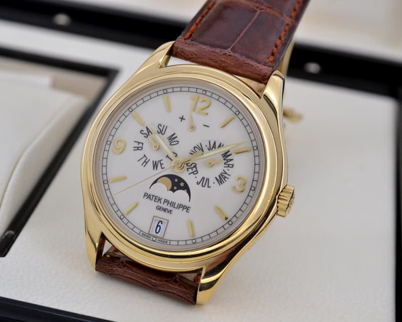 Patek Philippe Annual Calendar Cream Dial 18K Yellow Gold