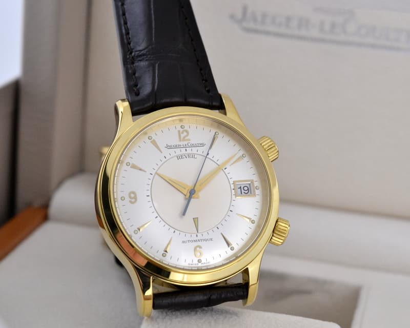 Jaeger LeCoultre Master Reveil 18K Yellow Gold