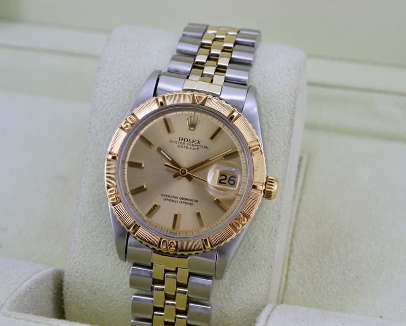 Rolex Datejust Turn O Graph SS / 14K Yellow Gold