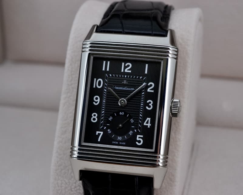 Jaeger LeCoultre Grande Reverso 976 Black Dial SS