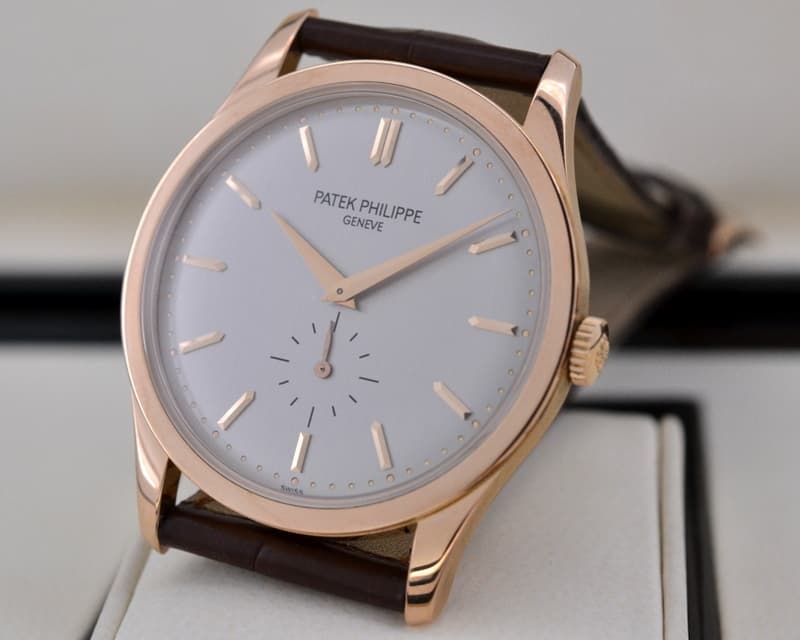 Patek Philippe Calatrava Manual Wind 18K Rose Gold