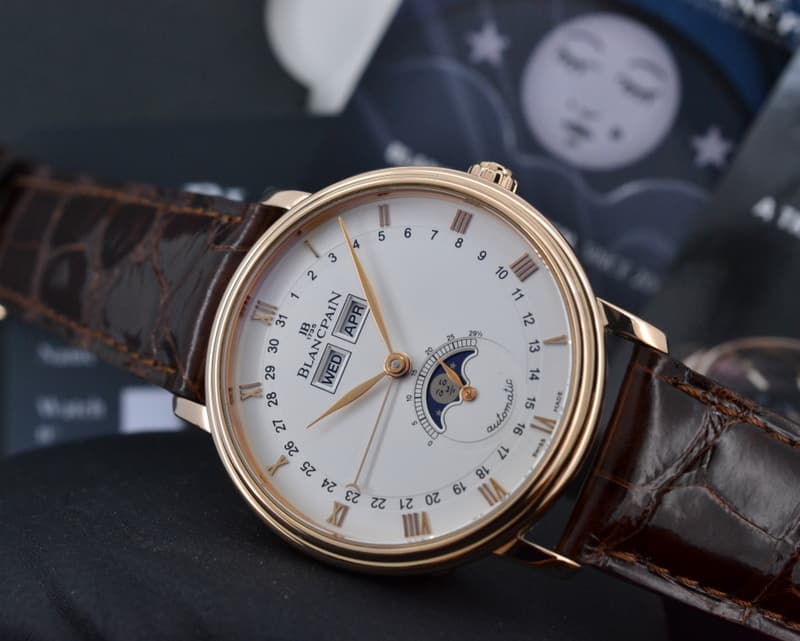 Blancpain Villeret Complete Calendar Moonphase 18K Rose Gold