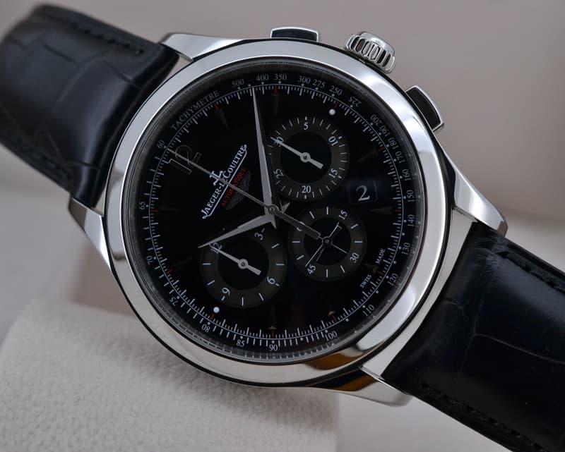 Jaeger LeCoultre Master Chronograph SS Black Dial 
UNWORN
