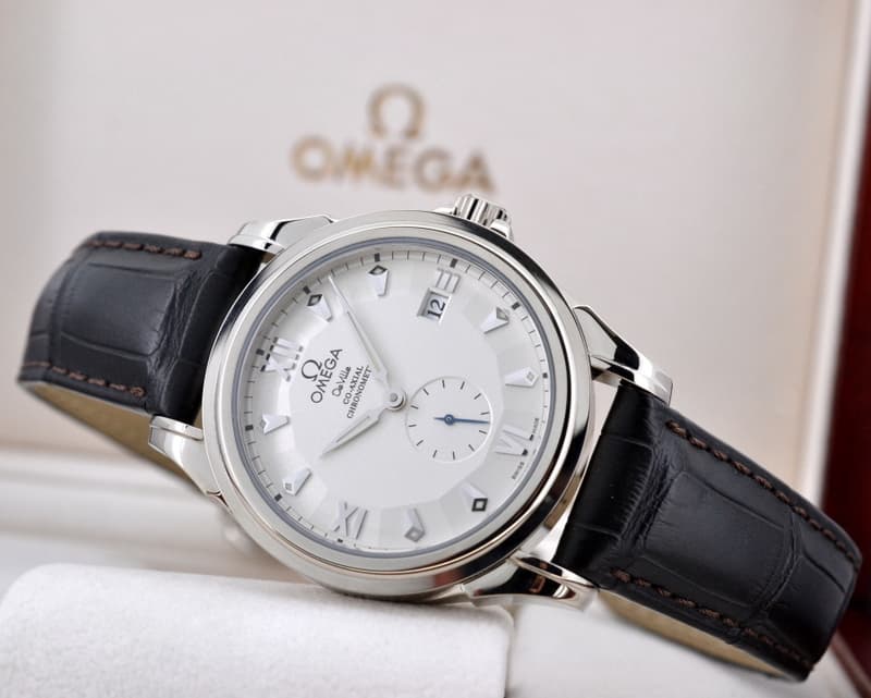 Omega De Ville Co Axial Chronometer 18K White Gold Limited 