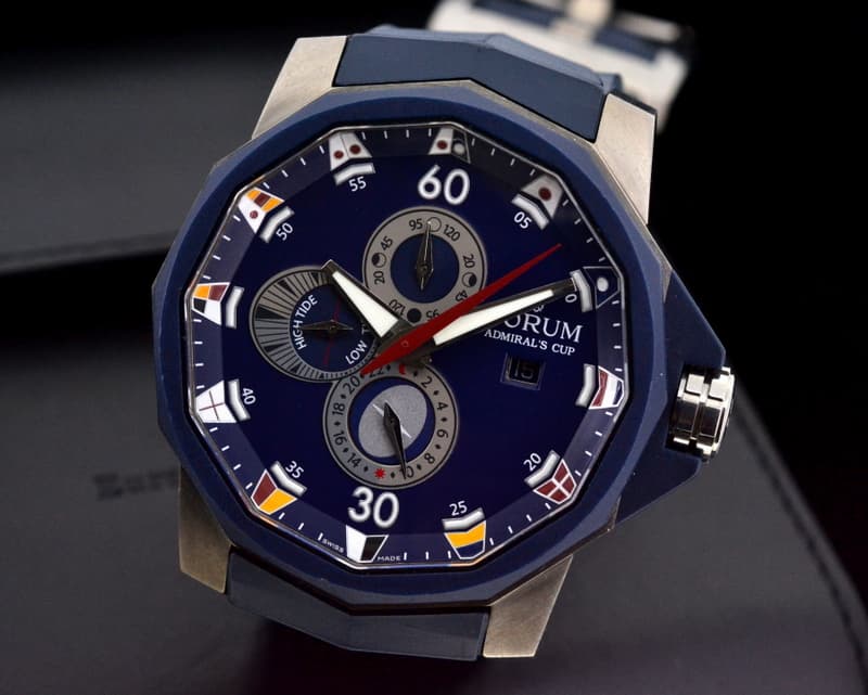 Corum Admiral's Cup Tides 48 Titanium / Rubber
