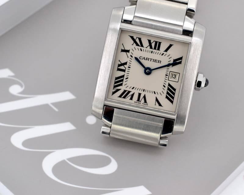 Cartier Tank Francaise Midsize Quartz SS / SS 