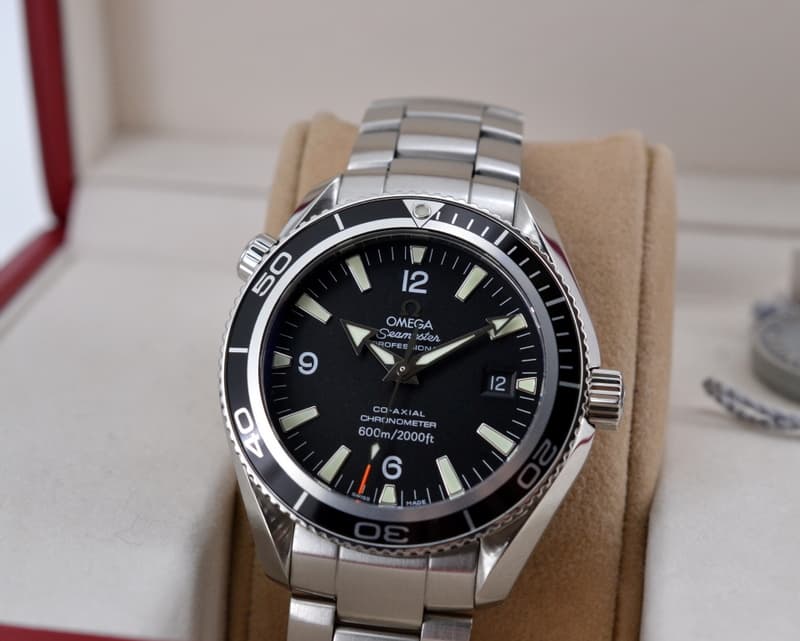 Omega Seamaster Planet Ocean Black Dial SS/SS 42MM