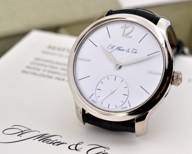 H. Moser & Cie Mayu 18K White Gold