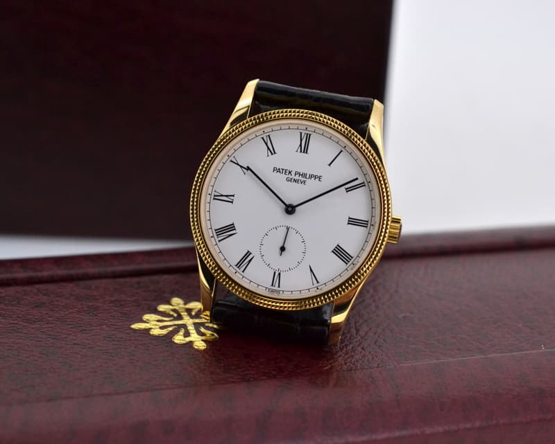 Patek Philippe Calatrava Manual Wind 18K Yellow Gold 