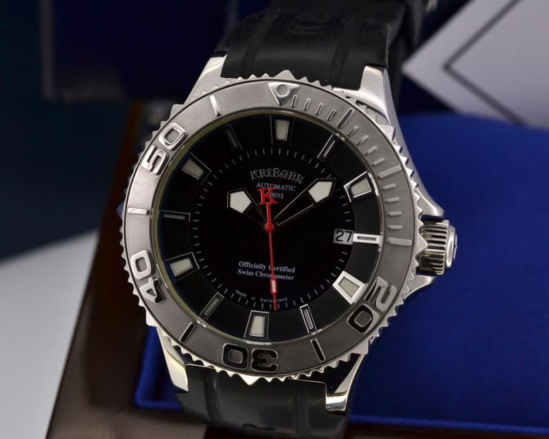 Krieger Sea Stallion Automatic SS / Rubber 