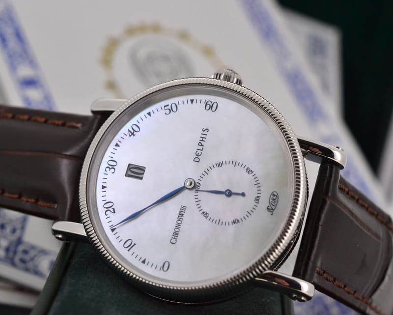Chronoswiss Delphis SS / Mother of Pearl Dial 