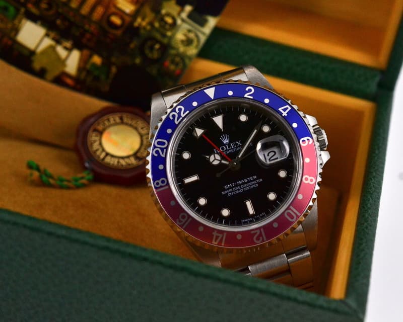 Rolex GMT Master Red / Blue Pepsi Bezel