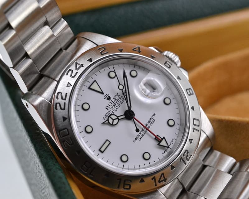 Rolex Explorer II White Dial 