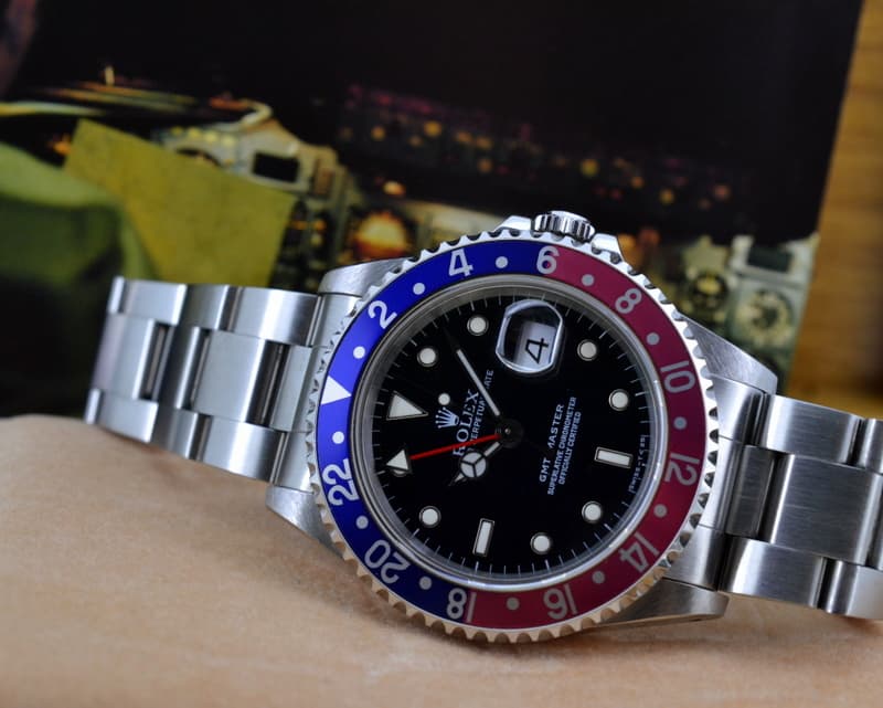 Rolex GMT Master Red / Blue Pepsi Bezel