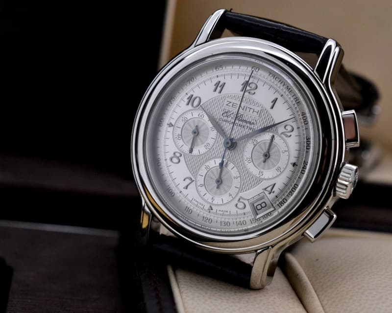 Zenith Chronomaster Chronograph Silver Dial SS 