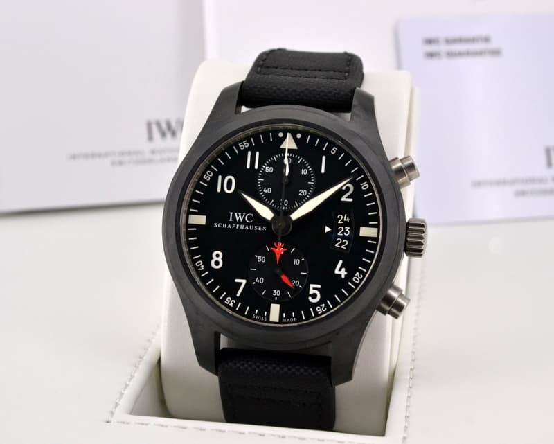 IWC Top Gun Ceramic Pilot Chronograph 