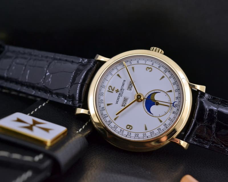 Vacheron Constantin Triple Date 
Moon 18K Yellow Gold