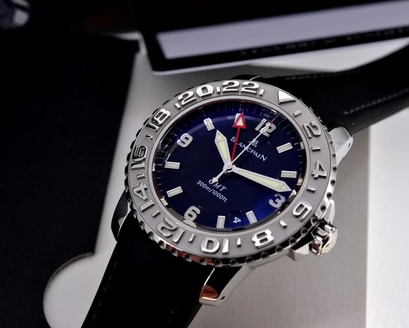 Blancpain Fifty Fathoms GMT SS / Rubber 