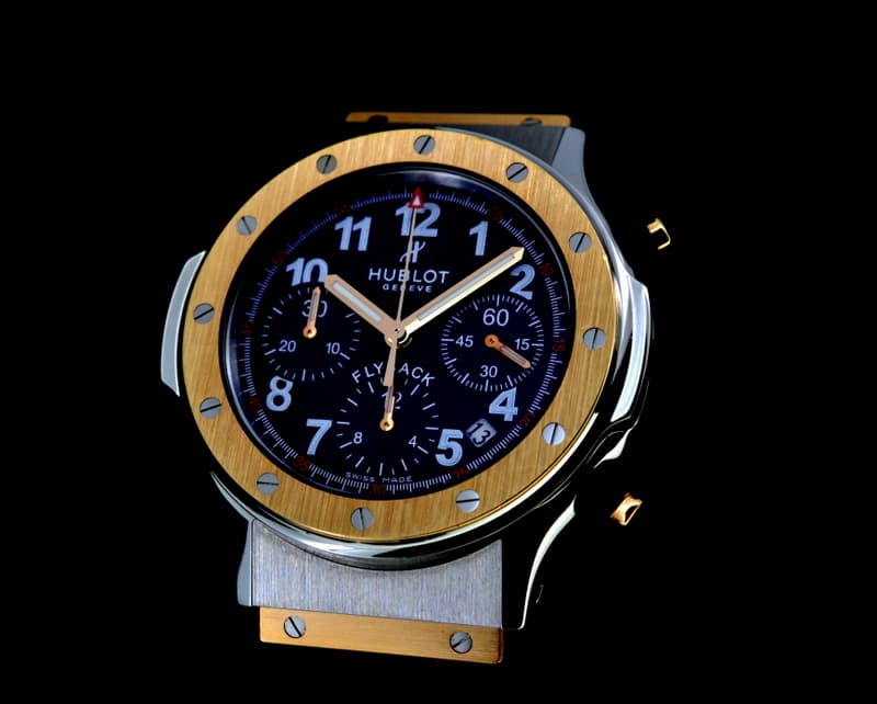 Hublot SuperB Flyback Chronograph SS / 18K Rose Gold 