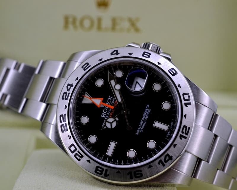 Rolex Explorer II Black Dial 