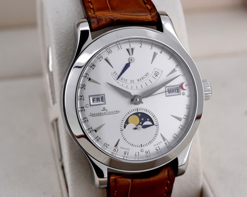 Jaeger LeCoultre Master Calendar SS Silver Dial