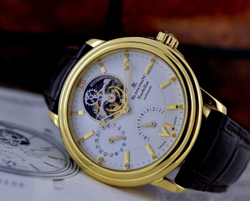 Blancpain Tourbillon Automatic 18K Yellow Gold
