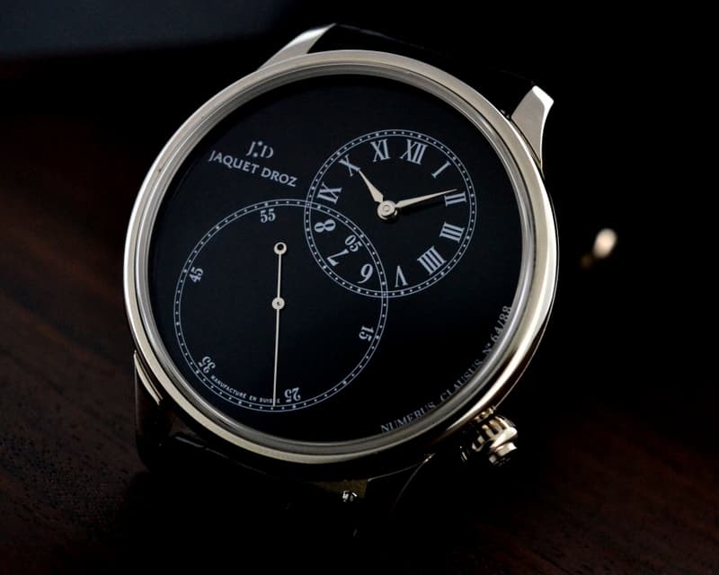 Jaquet Droz Hommage Geneve 1784 Grande Seconde Black Enamel