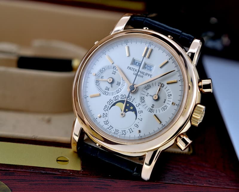 Patek Philippe Perpetual Calendar Chronograph 18K Rose Gold / Second Series 
